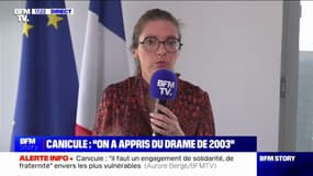 Canicule: "Tout a été déployé pour garantir la sécurité sanitaire des 600 000 Français qui sont dans nos EHPAD et garantir au maximum la sécurité de ceux qui sont à domicile", affirme Aurore Bergé