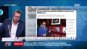 « Les histoires de Charles Magnien » : La marionnette en latex de Michou mise en vente et le pays où l'on picole le plus - 26/01