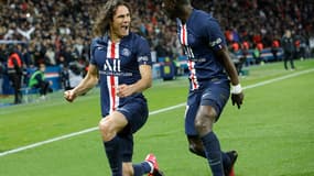 Cavani et Gueye