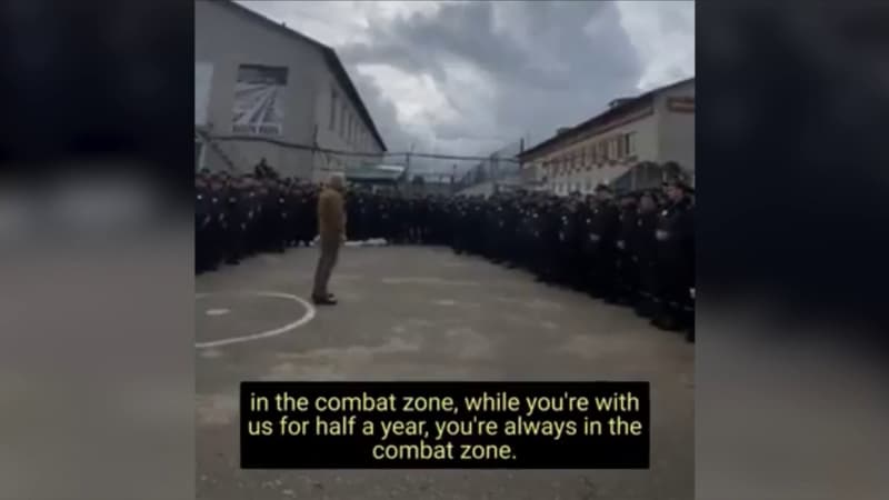 Guerre en Ukraine: une vidéo montre comment le groupe Wagner recrute des soldats dans les prisons russes