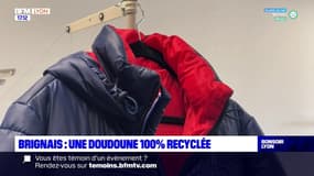 Brignais : une doudoune 100% recyclée