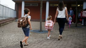 La rentrée des classes dans une école de Caen, en septembre 2018.