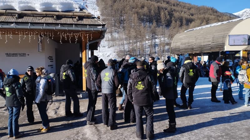 Un débrayage a eu lieu dans la station de Serre-Chevalier ce samedi matin.