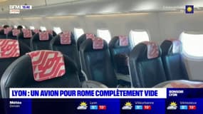 Lyon : un avion pour Rome complètement vide