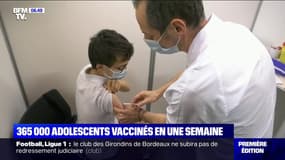 Covid-19: 365.000 ados ont reçu leur première dose de vaccin en une semaine