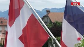 À la frontière franco-suisse, les supporters hésitent entre les deux équipes de foot pour ce soir