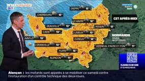 Météo Normandie: de la pluie ce samedi après-midi, jusqu'à 12° au Havre et 13°C à Caen