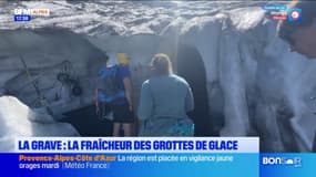 Hautes-Alpes : visite des grottes de glace à La Grave