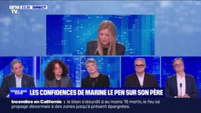 Les confidences de Marine Le Pen sur son père - 12/01