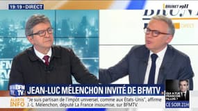 Jean-Luc Mélenchon face à Eric Brunet