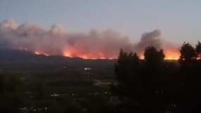 Un important incendie a déjà ravagé plusieurs centaines d'hectares dans le Var ce lundi.