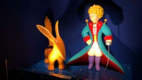 Des maquettes du Petit Prince et du renard, présentées à l'exposition "Antoine de Saint-Exupéry, Un Petit Prince parmi les Hommes"