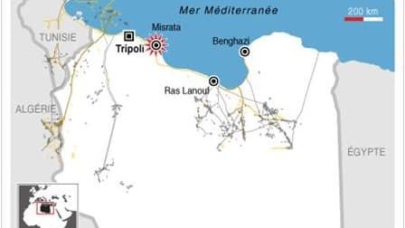 LES FORCES PRO-KADHAFI LANCENT L'ASSAUT SUR MISRATA