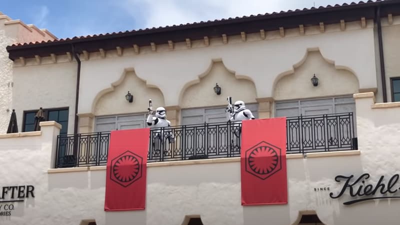 Des Stromtroopers au parc Disney World