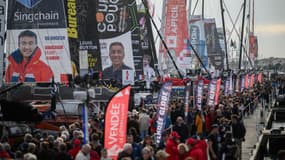 Le Vendée Globe, le 4 novembre 2024 aux Sables d'Olonne