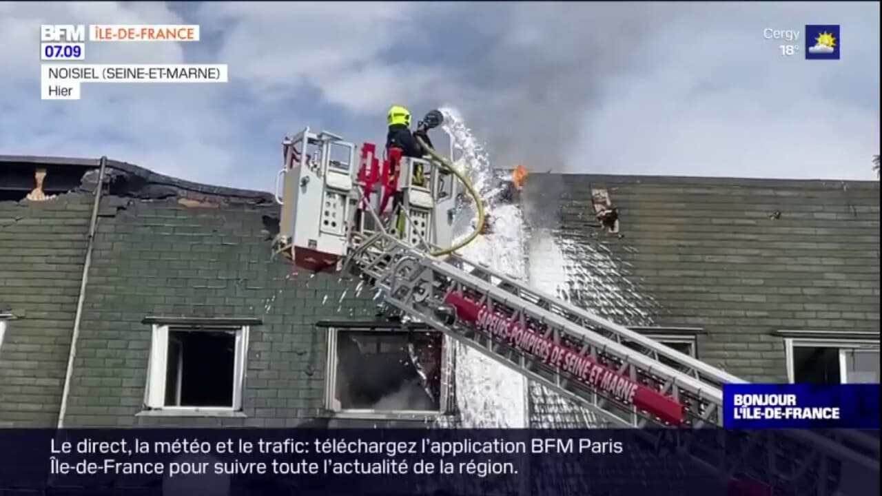 Seine-et-Marne: Un Incendie Détruit Cinq Pavillons à Noisiel