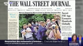 Emmanuel Macron giflé: la vidéo de l'agression fait le tour du monde