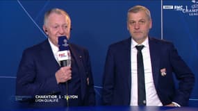 Le bel hommage d'Aulas à Genesio après la qualif' de l'OL