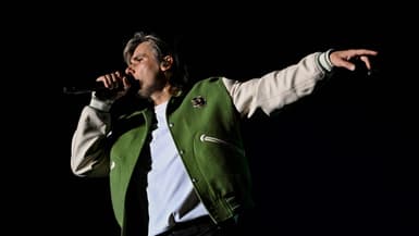 Le rappeur Orelsan au festival We Love Green le 2 juin 2023. 