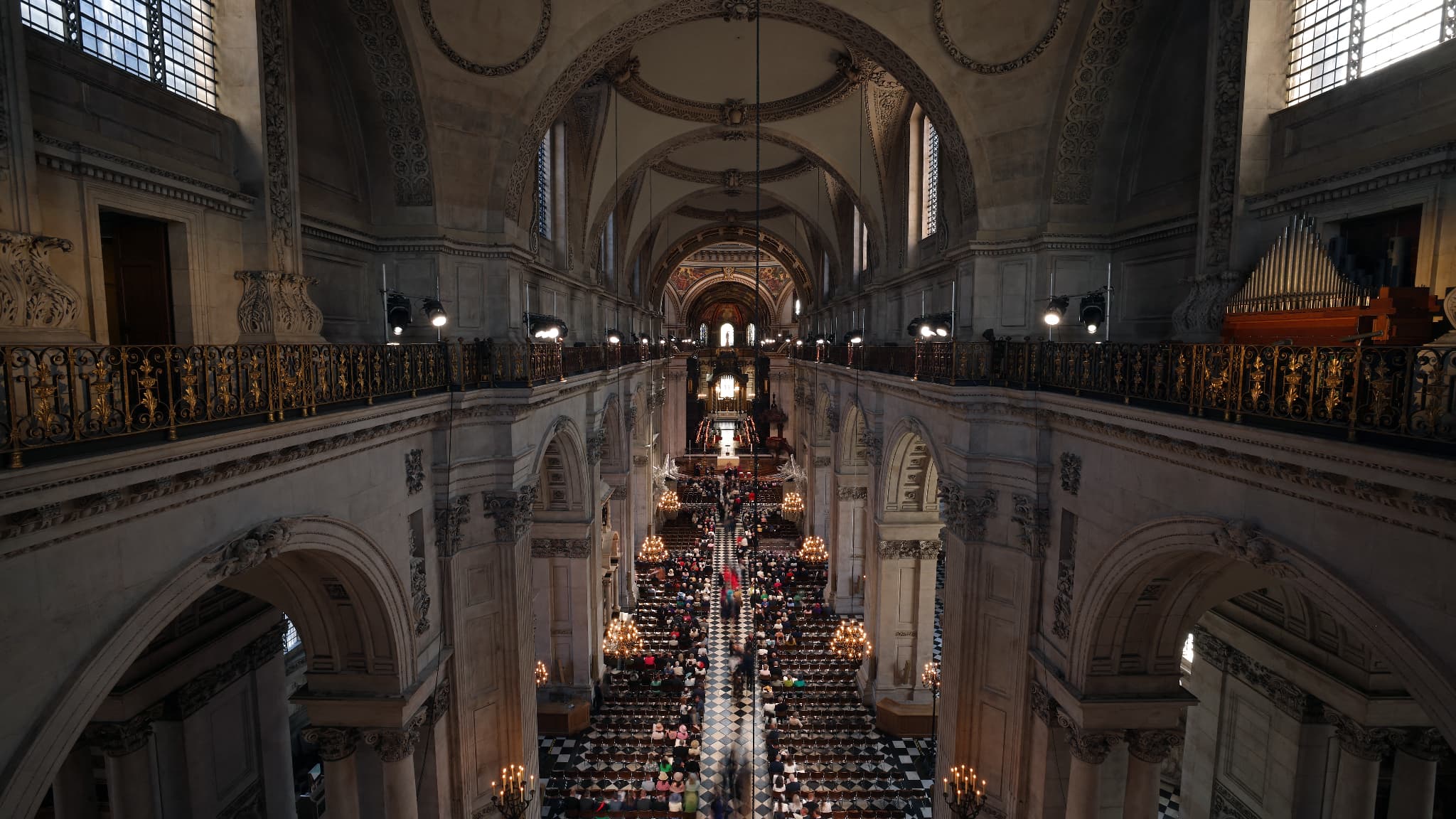 Jubilé d'Elizabeth II: les invités arrivent à la cathédrale Saint-Paul le 3 juin 2022