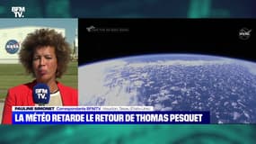 La météo retarde le retour de Thomas Pesquet - 07/11