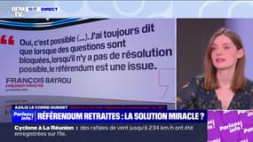 Bayrou/Retraites : "Le référendum, une issue" - 28/02