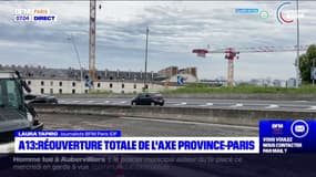 A13: réouverture totale de la route dans le sens province-Paris dès ce jeudi
