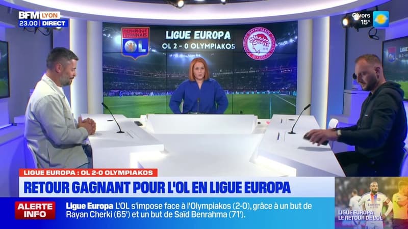 Ligue Europa: retour gagnant pour l'OL qui s'impose contre l'Olympiacos