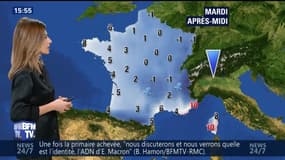 La météo pour ce mardi 17 janvier 2017