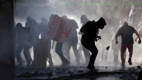 Manifestation à Santiago, au Chili, le 30 novembre 2019