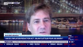 Jean-Eric Branaa (Université Paris 2) : 1 an de l'Inflation Reduction Act, bilan flatteur pour Joe Biden ? - 16/08