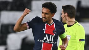 Marquinhos savoure son but contre City.