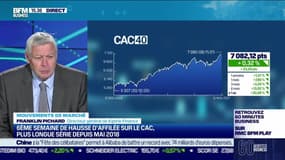 Franklin Pichard (Kiplink Finance) : 6ème semaine de hausse d'affilée sur le CAC 40, plus longue série depuis mais 2018 - 12/11
