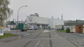 Entrée de l'usine Renault de Maubeuge, dans le Nord.