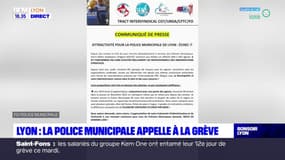 Lyon : la police municipale appelle à la grève