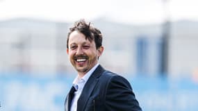Le président de l'OM Pablo Longoria à Marseille le 18 mai 2025