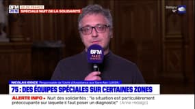 Nuit de la solidarité: l'unité d'assistance aux sans-abris mobilisée à Paris