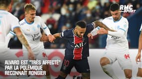 PSG - OM : Alvaro est "très affecté" par la polémique Neymar reconnait Rongier
