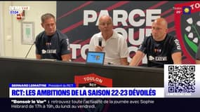 Rugby: les ambitions du RCT dévoilées pour la saison 2022-2023