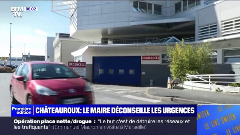 Le maire de Châteauroux conseille à ses habitants d'éviter les urgences de sa ville