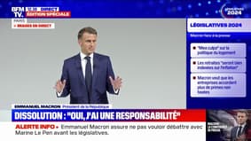 Législatives: "Je n'ai pas l'esprit de défaite", assure Emmanuel Macron