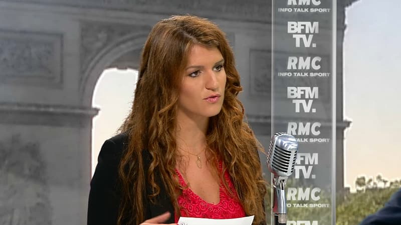 Marlène Schiappa sur BFMTV et RMC mardi 8 mai.