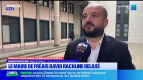 Procès pour prise illégale d'intérêts : le maire de Fréjus, David Rachline, relaxé