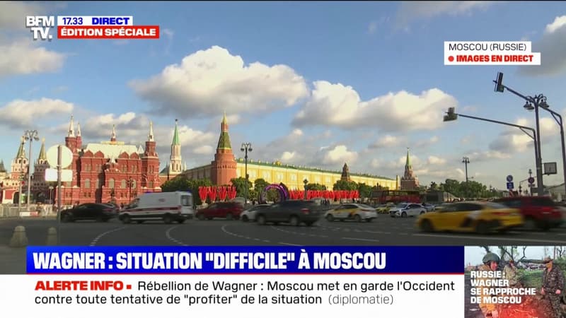 Rébellion de la milice Wagner: la journée de lundi décrétée chômée par le maire de Moscou