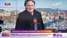 Le procès de Gérard Depardieu renvoyé fin mars 