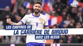 Equipe de France : Les chiffres de la carrière de Giroud avec les Bleus