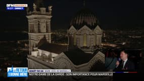 Benoît Payan évoque les travaux réalisés au sein de la basilique Notre-Dame de la Garde