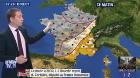 La météo du mercredi 12 juillet 2017