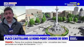 Marseille: le rond-point de la place Castellane change de sens