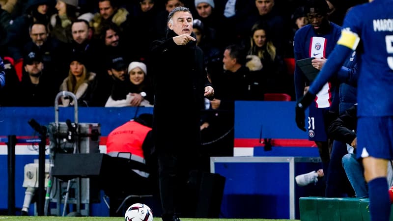 PSG: malade, Galtier s'est absenté quelques instants en seconde période